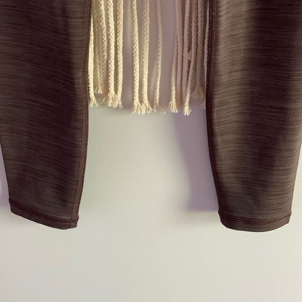 ATHLETA Women's Elation Space Dye 7/8 Leggings Coffee House Brown XXS - Picture 5 of 12